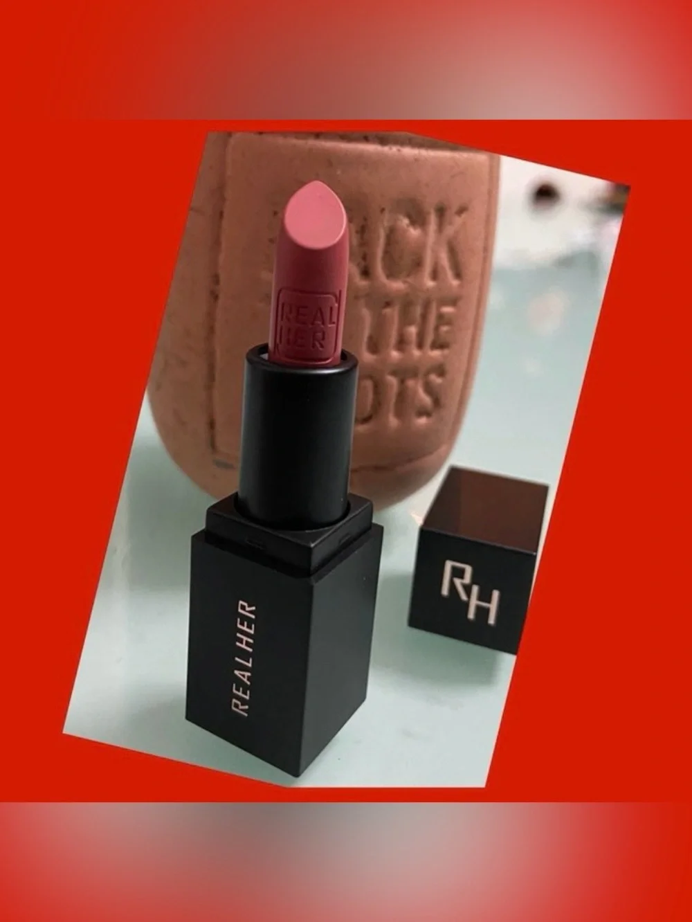 Moisturizing Lipstick in POSITIVE VIBES By REALHER